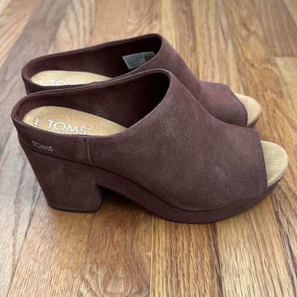 TOMS Florence Block Heel Sandal Women's Size 7.5 - Picture 7 of 11